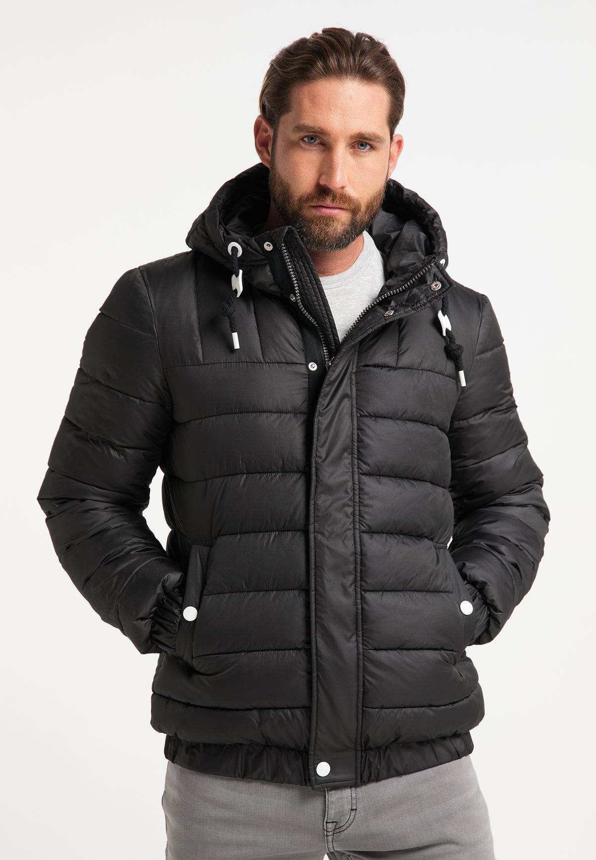 ICEBOUND Men's Gesteppte Winterjacke