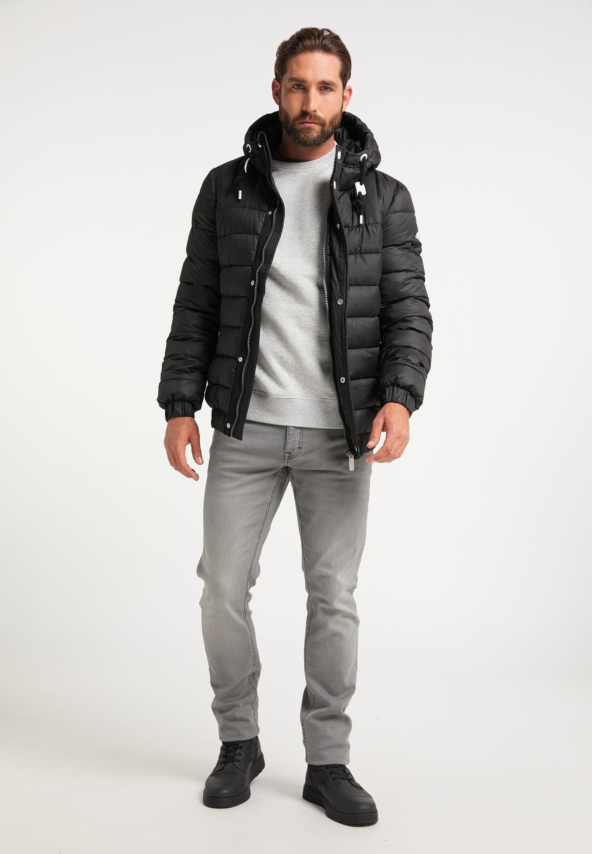 ICEBOUND Men's Gesteppte Winterjacke
