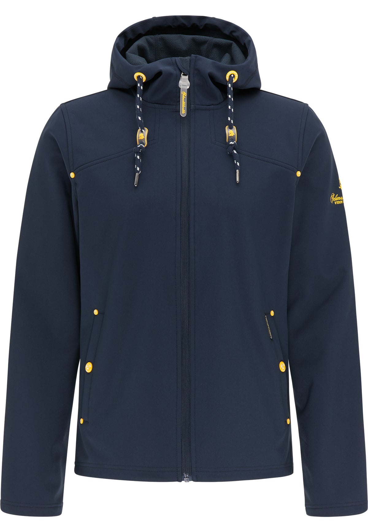 Schmuddelwedda Herren-Softshelljacke mit Magic-Print