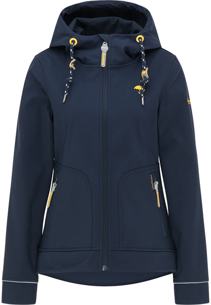 Schmuddelwedda Women's Softshelljacke mit Magic-Print