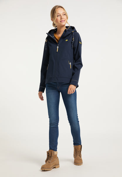 Schmuddelwedda Women's Softshelljacke mit Magic-Print