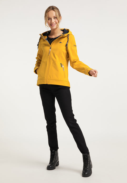 Schmuddelwedda Damen Softshelljacke mit Magic-Print