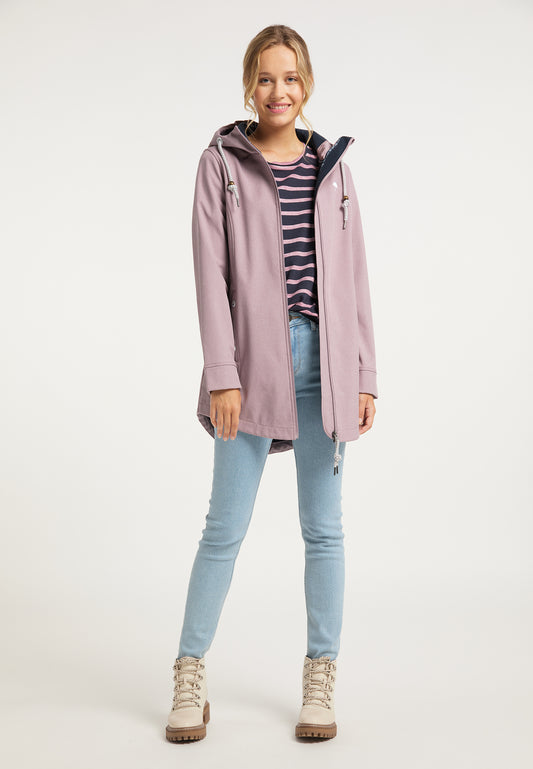 Schmuddelwedda Damen Softshell-Kurzmantel
