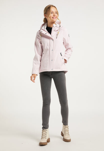 Schmuddelwedda Women's Shoftshelljacke mit Magic-Print