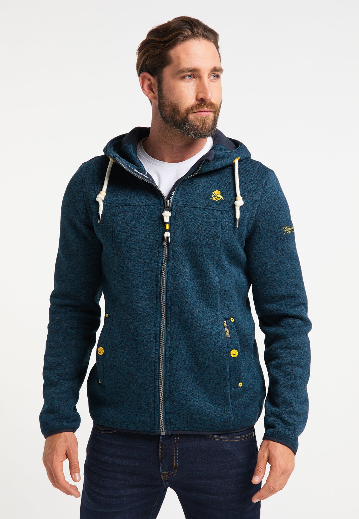Schmuddelwedda Men's Strickfleecejacke
