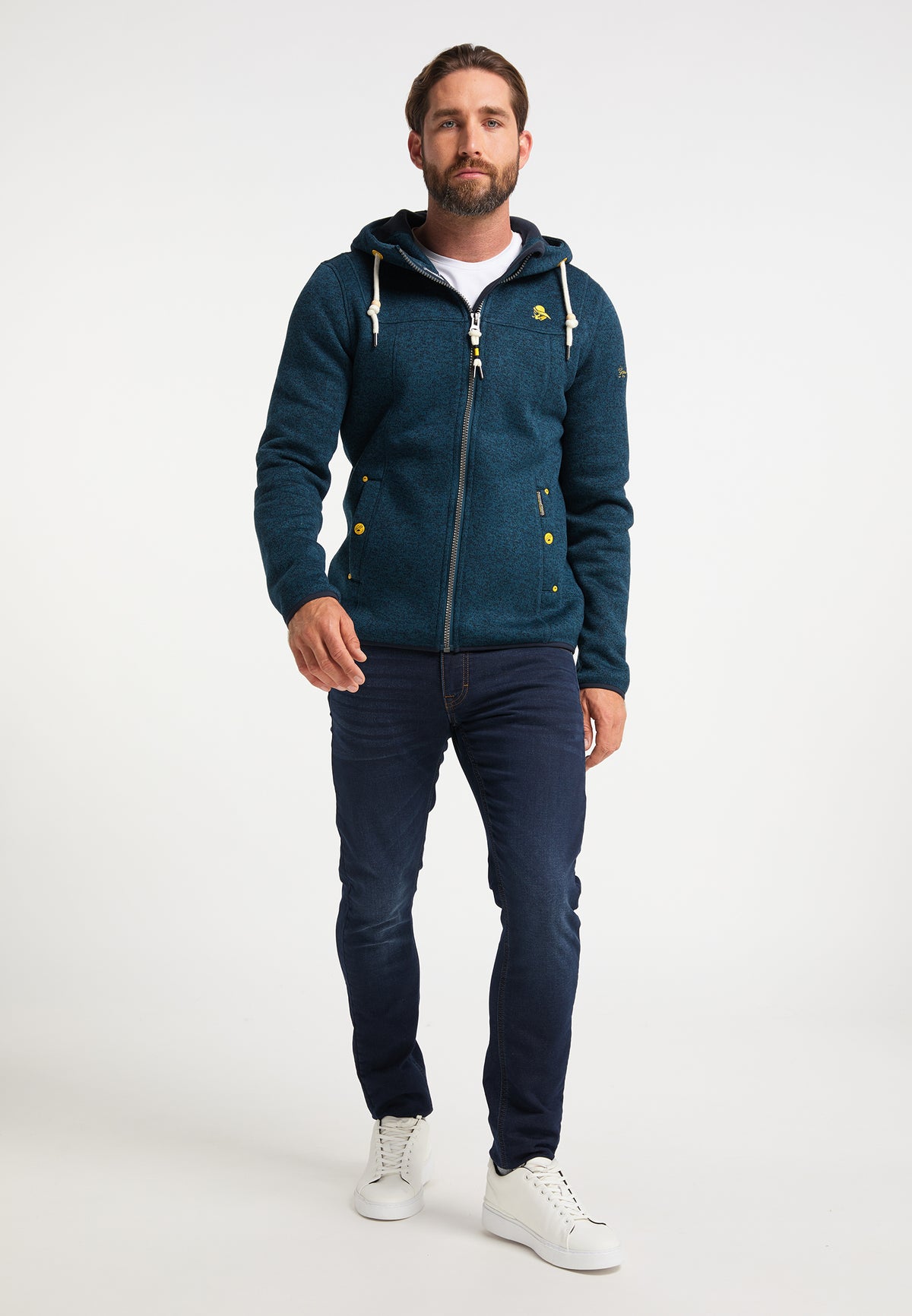 Schmuddelwedda Men's Strickfleecejacke