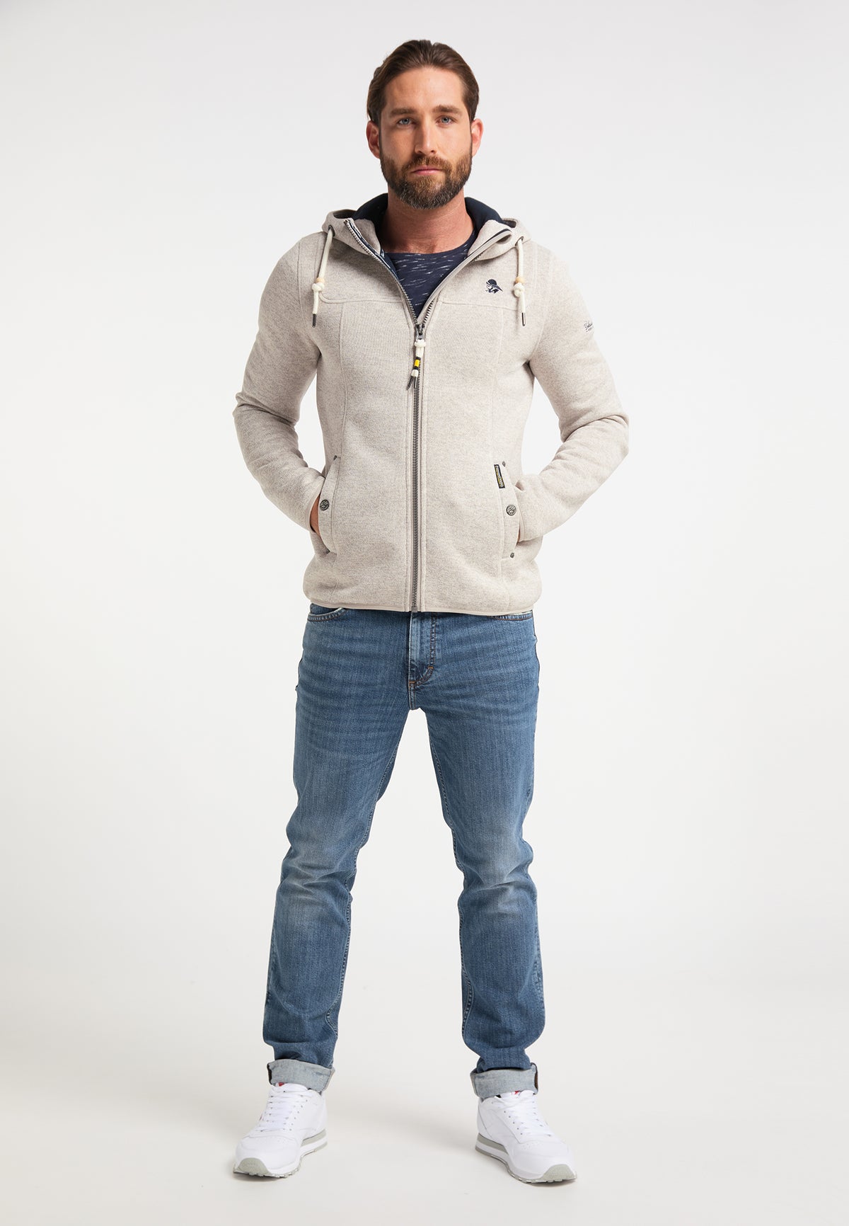 Schmuddelwedda Men's Strickfleecejacke