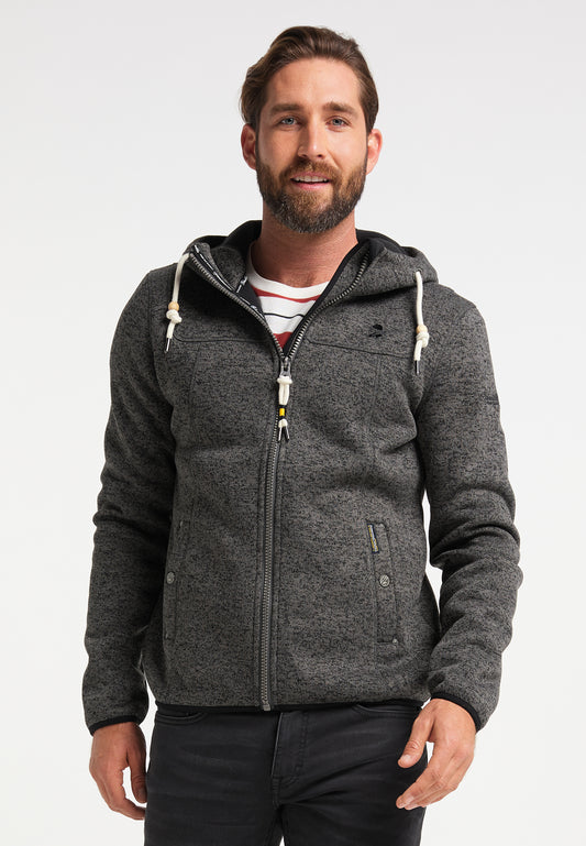 Schmuddelwedda Herren-Strickfleecejacke