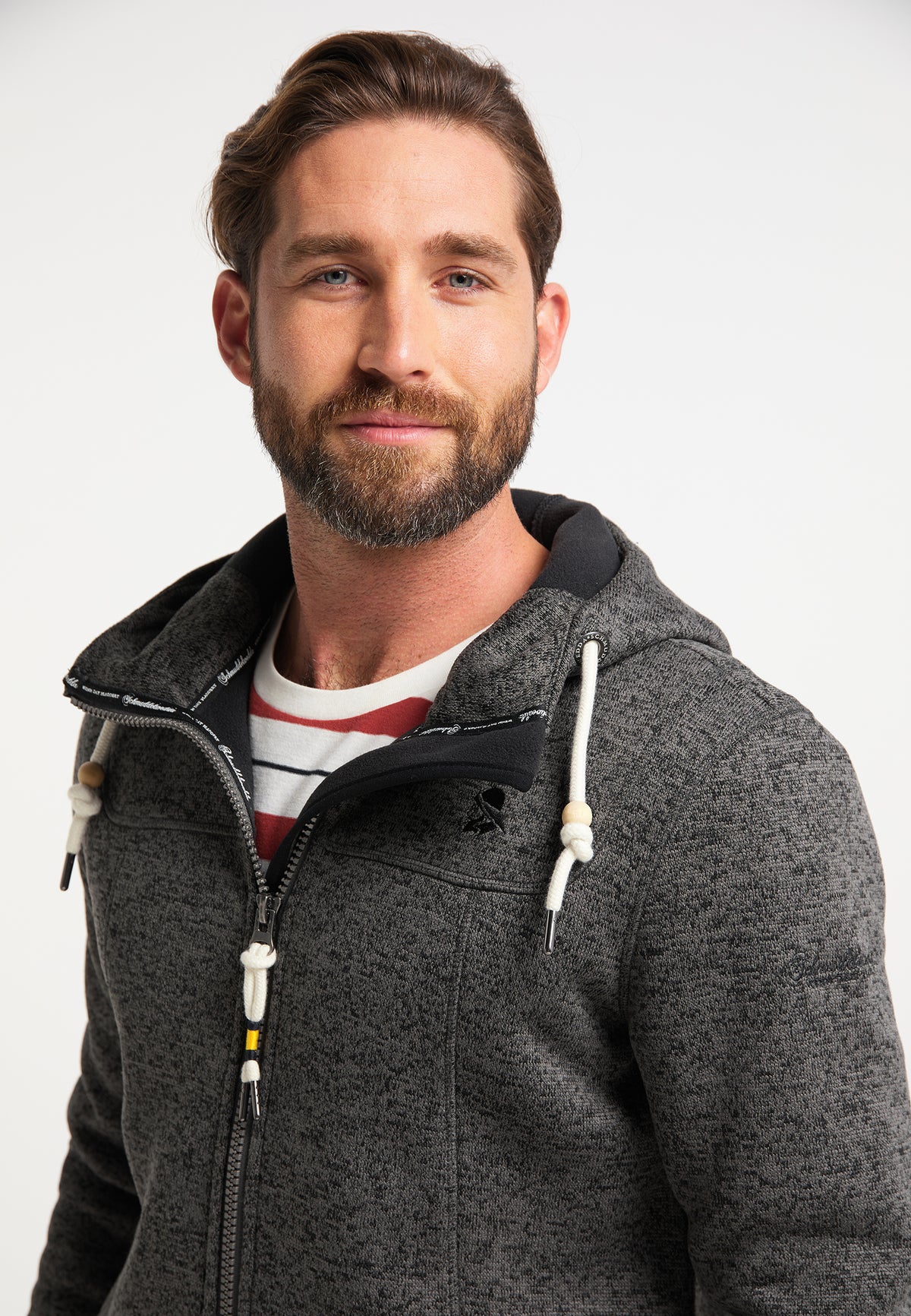 Schmuddelwedda Men's Strickfleecejacke