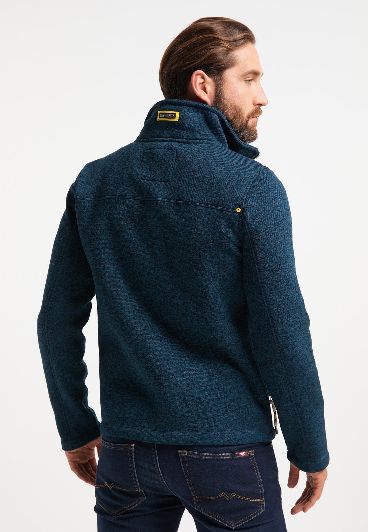 Schmuddelwedda Men's Strickfleecejacke