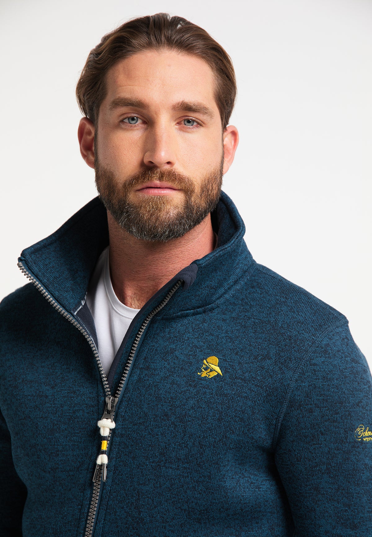 Schmuddelwedda Men's Strickfleecejacke