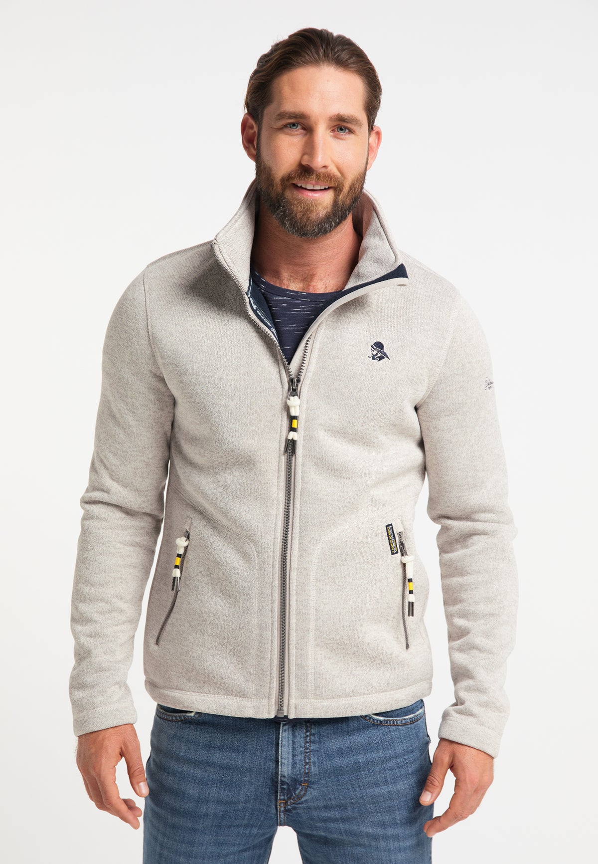 Schmuddelwedda Men's Strickfleecejacke
