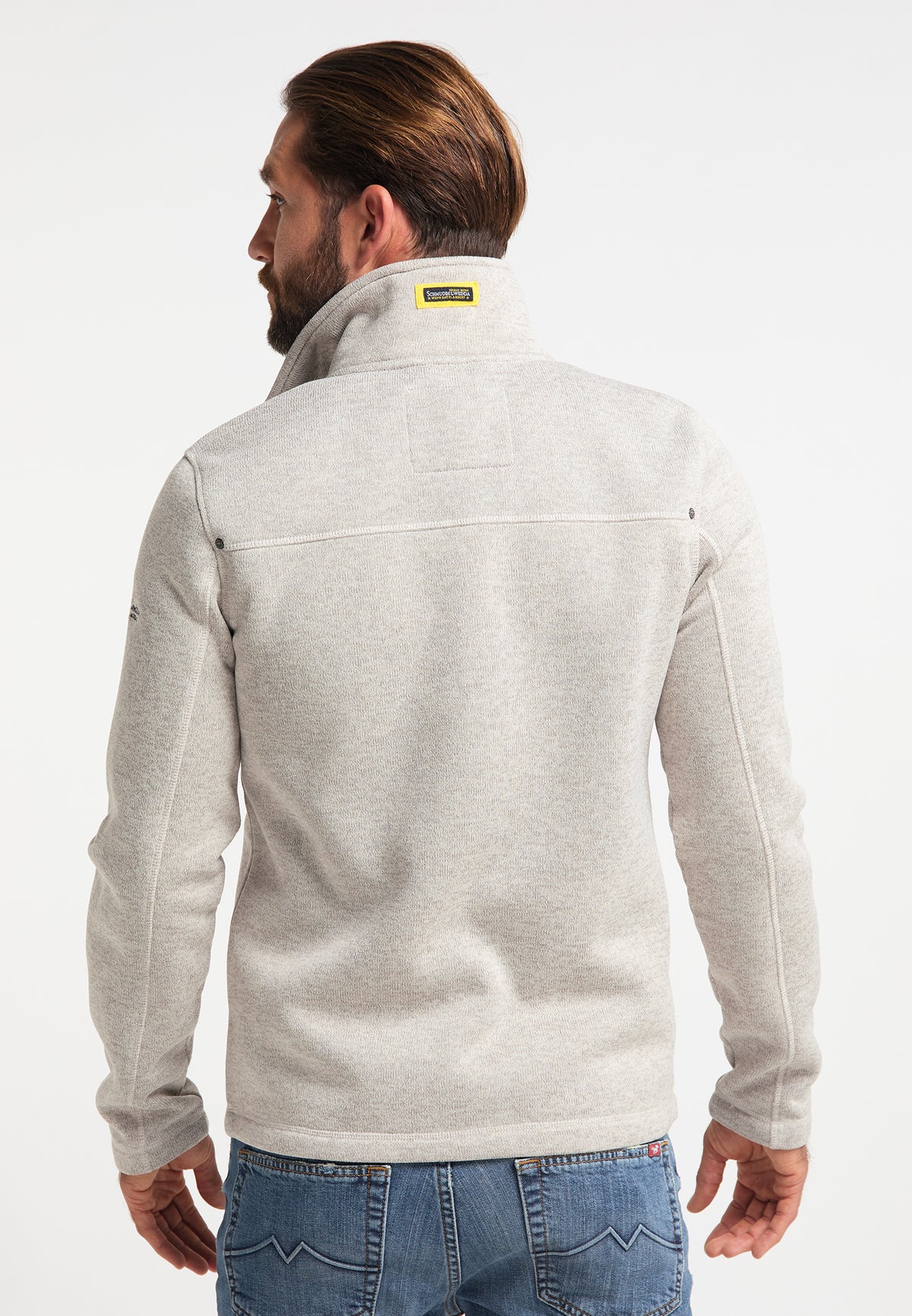 Schmuddelwedda Men's Strickfleecejacke