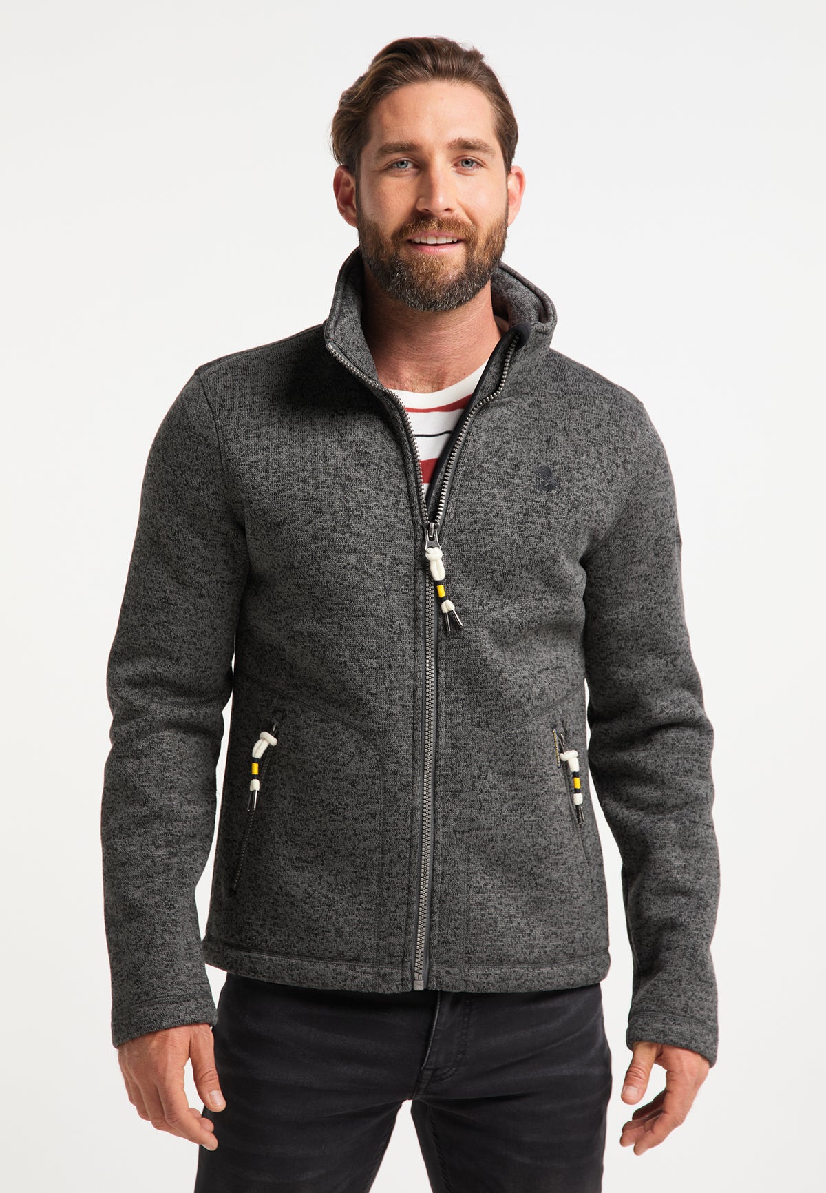 Schmuddelwedda Men's Strickfleecejacke