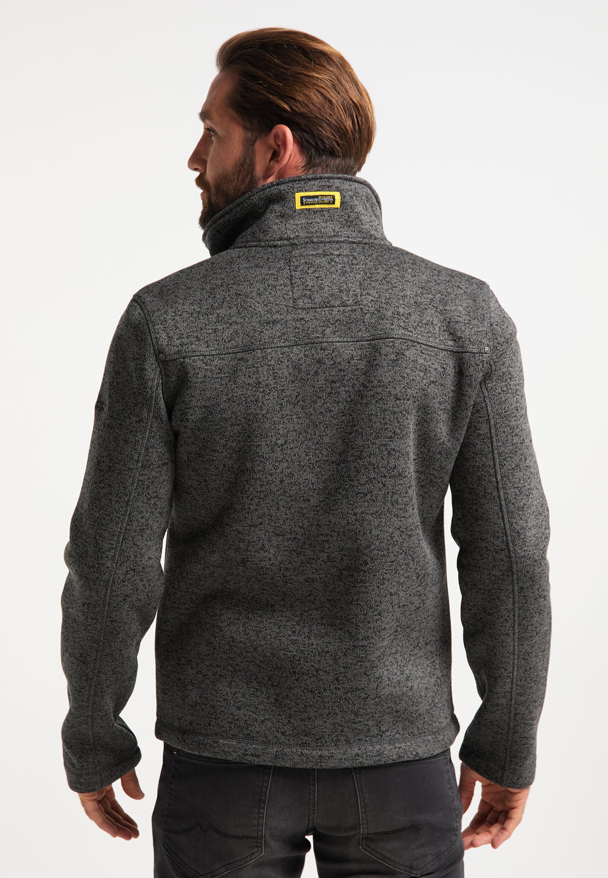 Schmuddelwedda Men's Strickfleecejacke