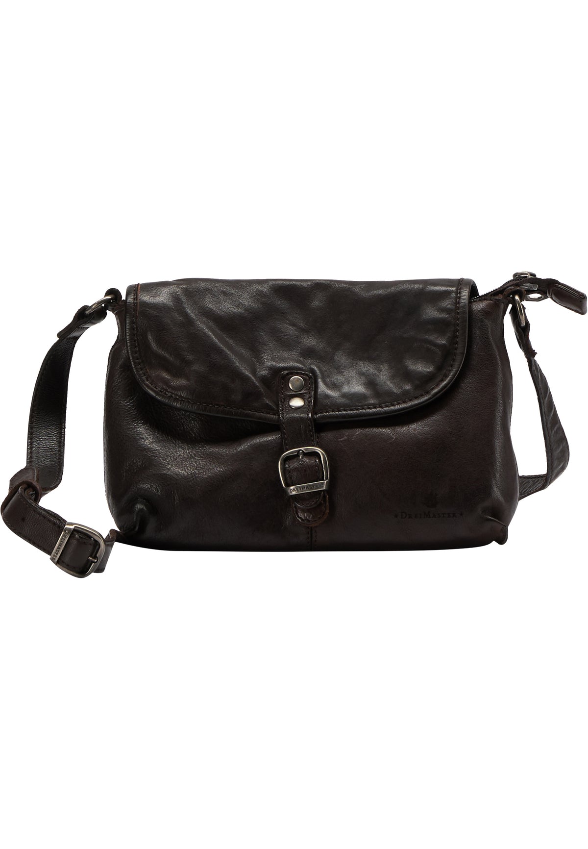 DreiMaster Vintage Damen Lederhandtasche