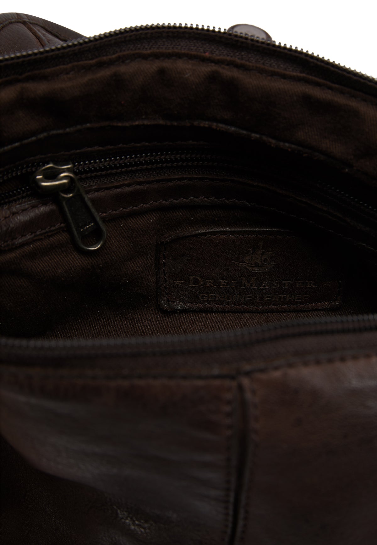 DreiMaster Vintage Damen Lederhandtasche