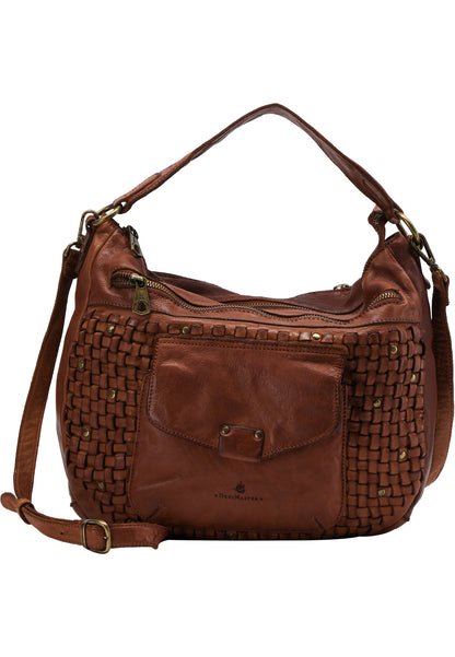DreiMaster Vintage Damen-Lederhandtasche