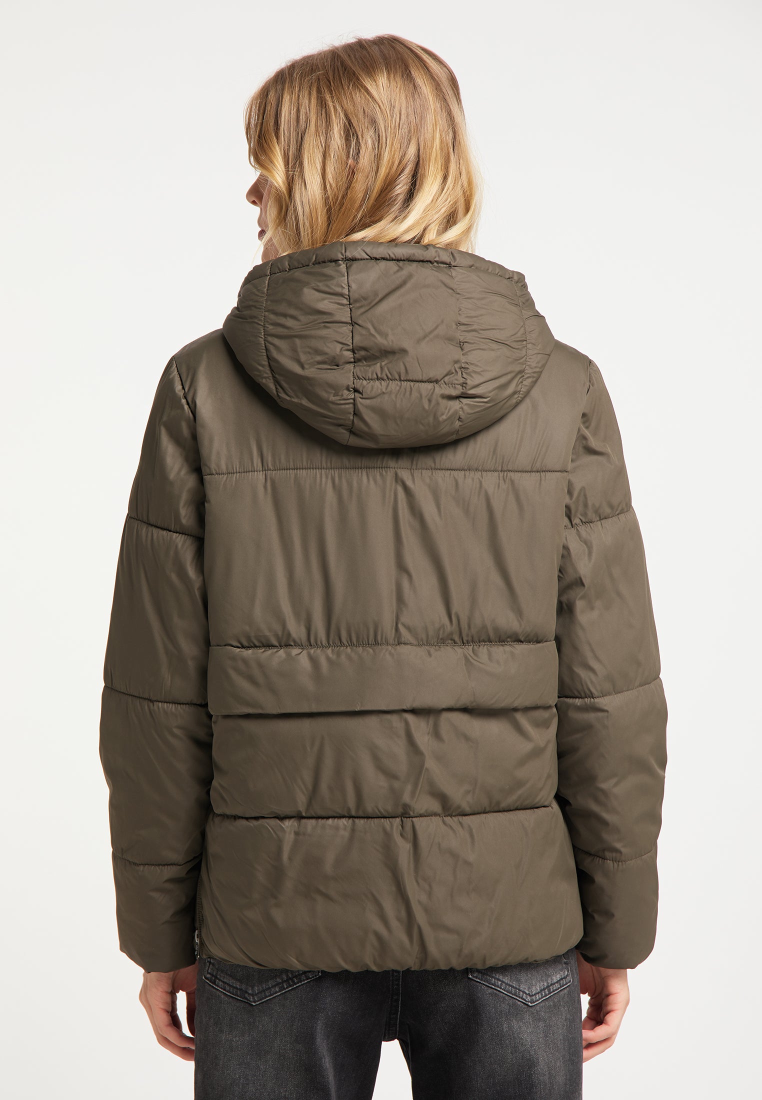 DreiMaster Vintage Damen wattierte Schlupfjacke