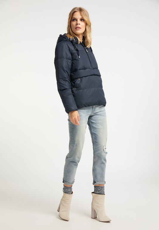DreiMaster Vintage Women's Wattierte Schlupfjacke