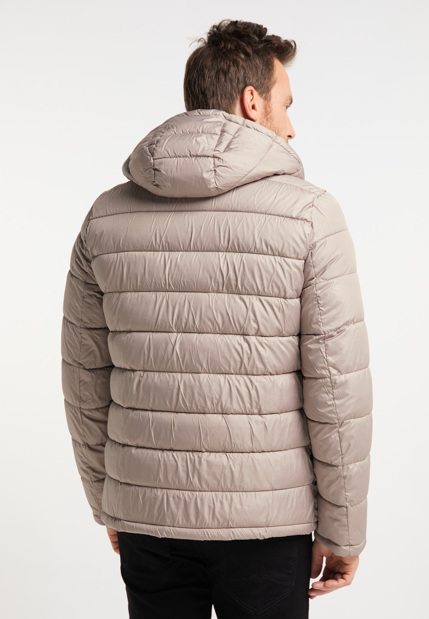 DreiMaster Klassik Herren wattierte Winterjacke