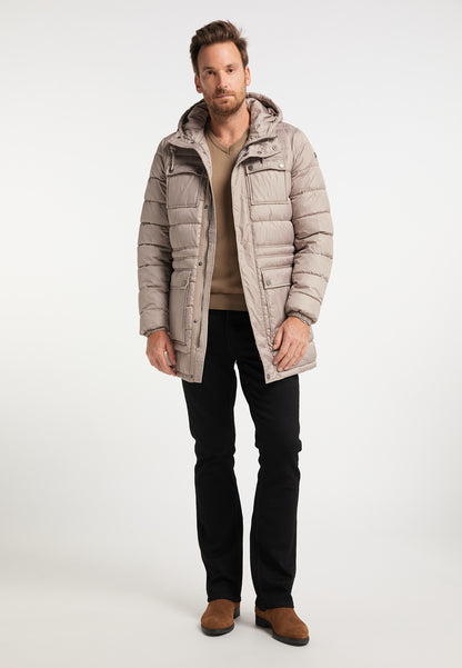DreiMaster Klassik Men's Lange Winterjacke