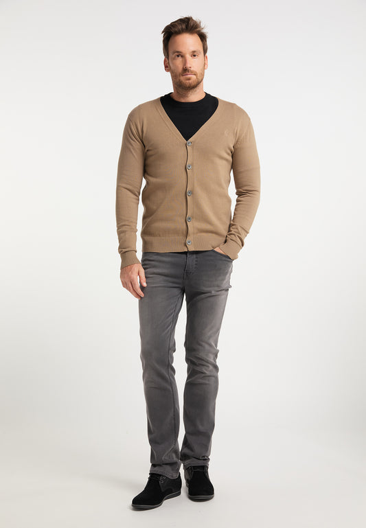 DreiMaster Klassik Herren-Strickjacke