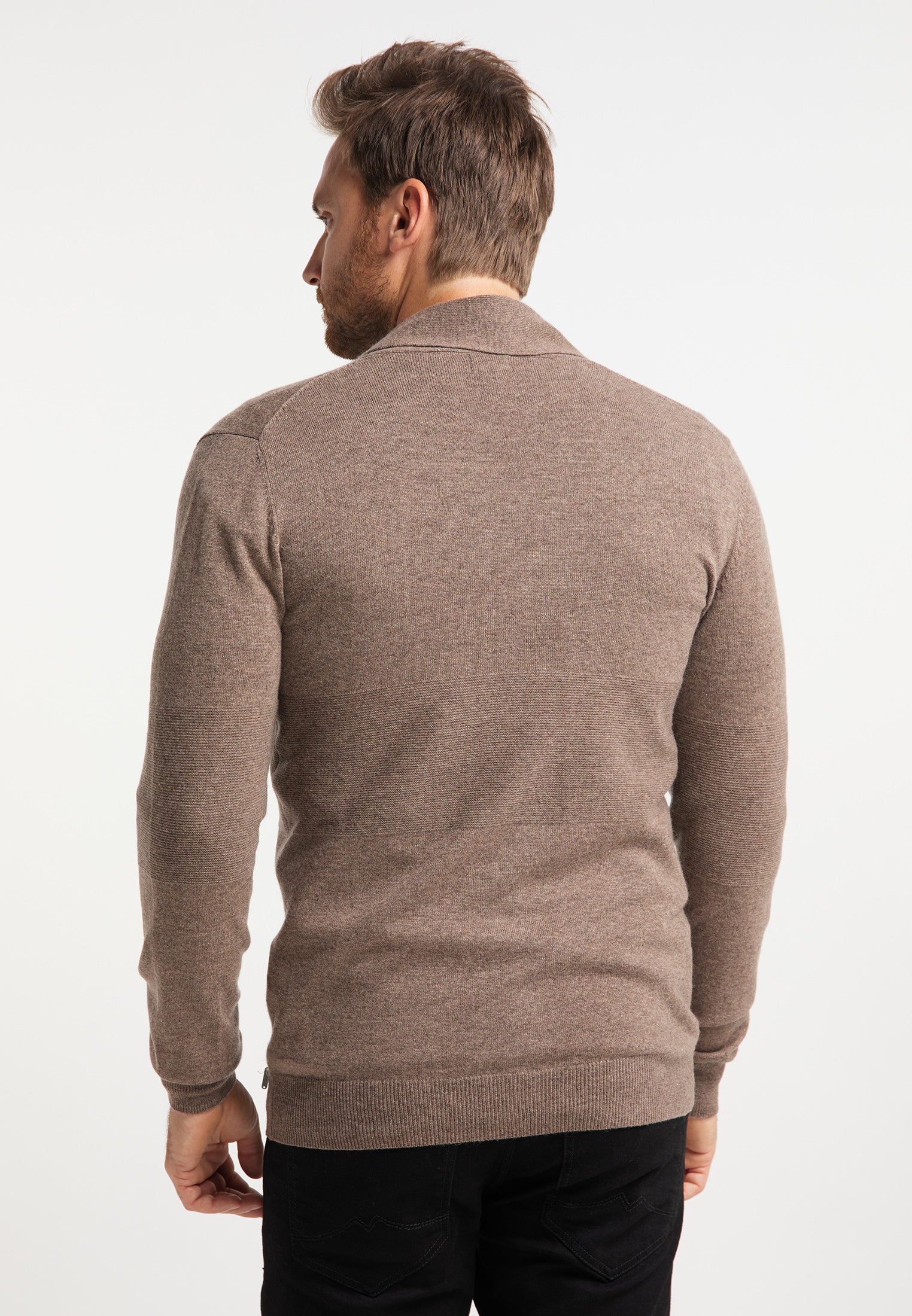 DreiMaster Klassik Herren-Strickjacke