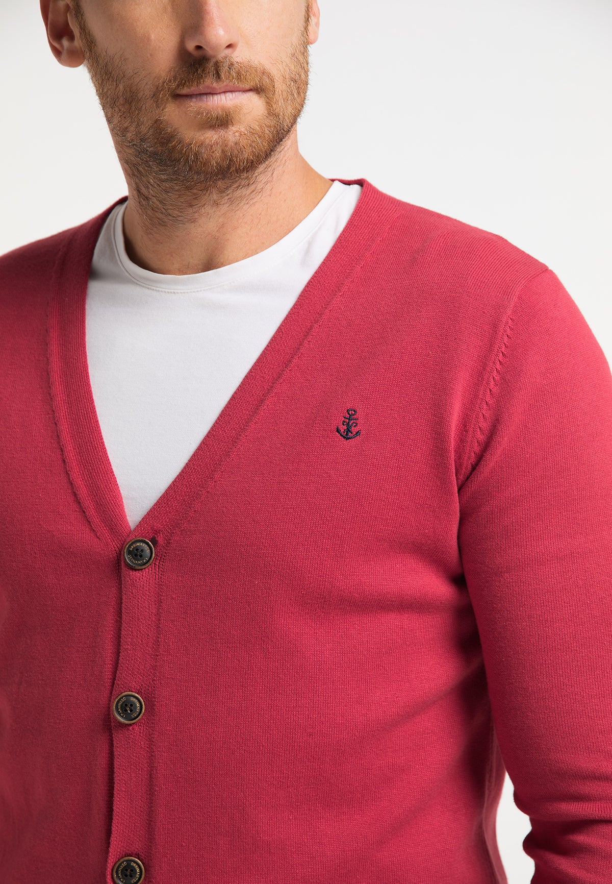 DreiMaster Maritim Herren-Cardigan