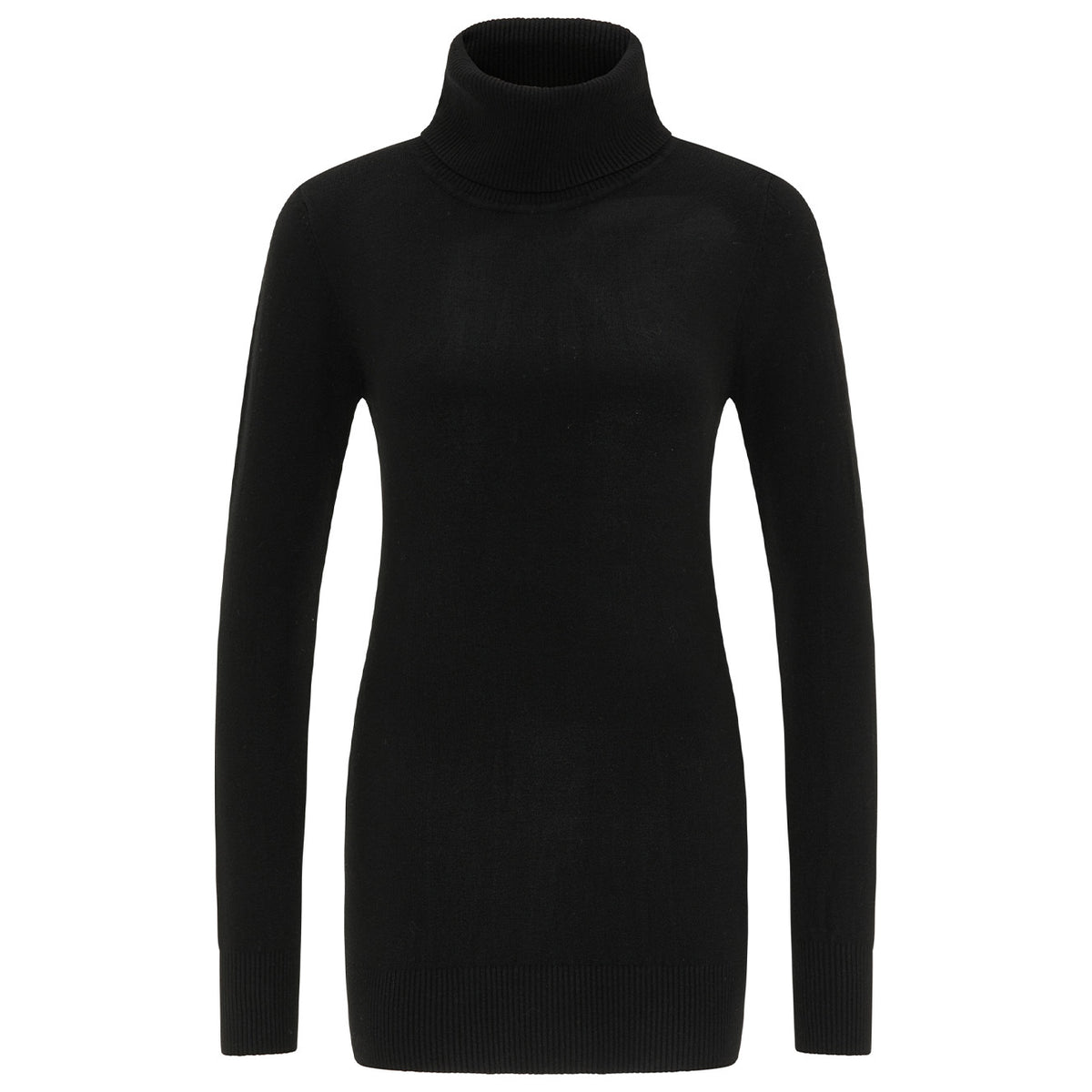 DreiMaster Klassik Damen-Rollkragenpullover