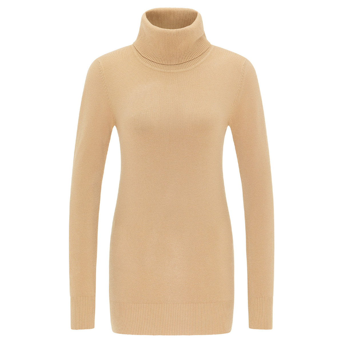 DreiMaster Klassik Damen-Rollkragenpullover