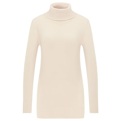 DreiMaster Klassik Damen-Rollkragenpullover