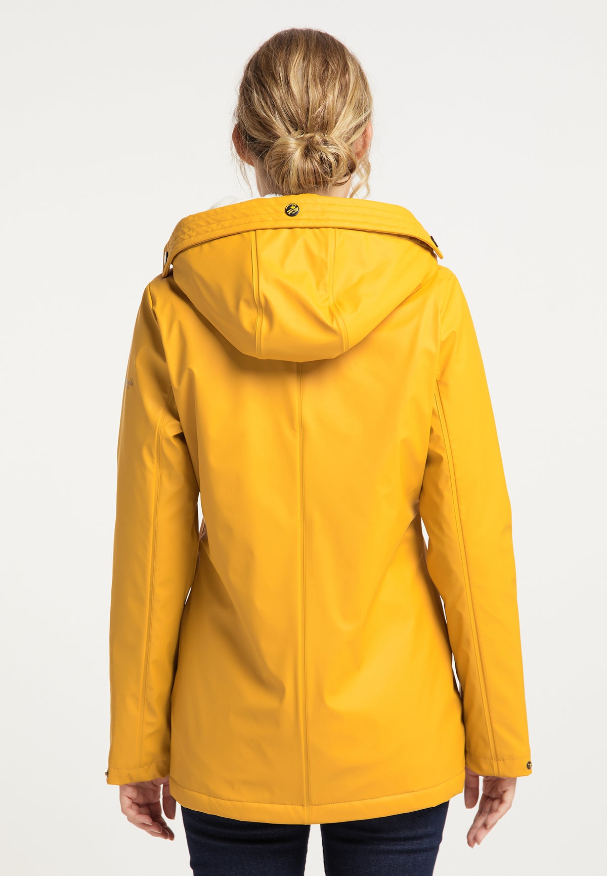 Schmuddelwedda Damen-Regenjacke mit Teddyfutter