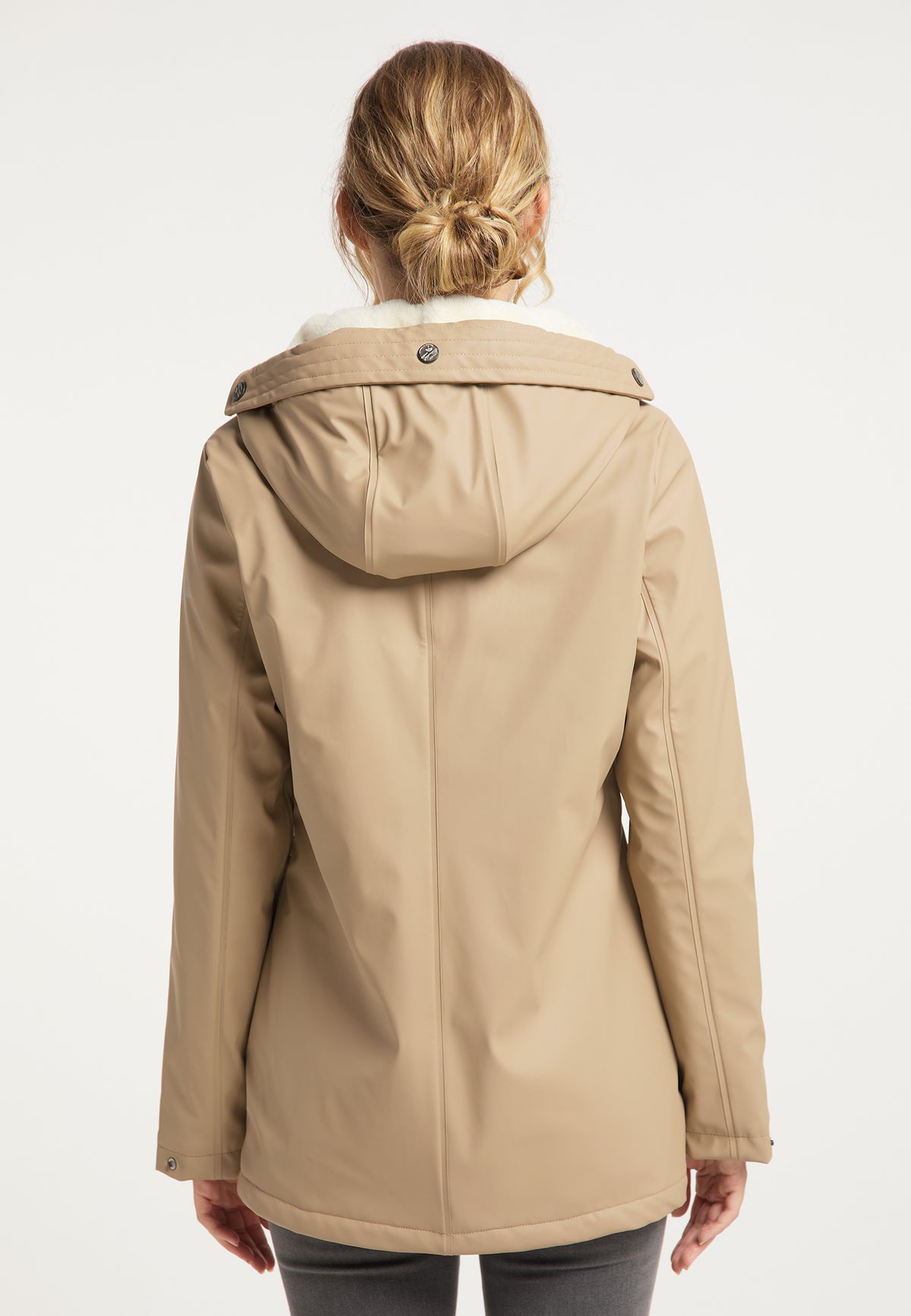 Schmuddelwedda Women's Regenjacke mit Teddyfutter