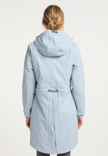 Schmuddelwedda Women's Regenmantel mit Teddyfutter