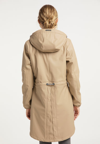 Schmuddelwedda Women's Regenmantel mit Teddyfutter