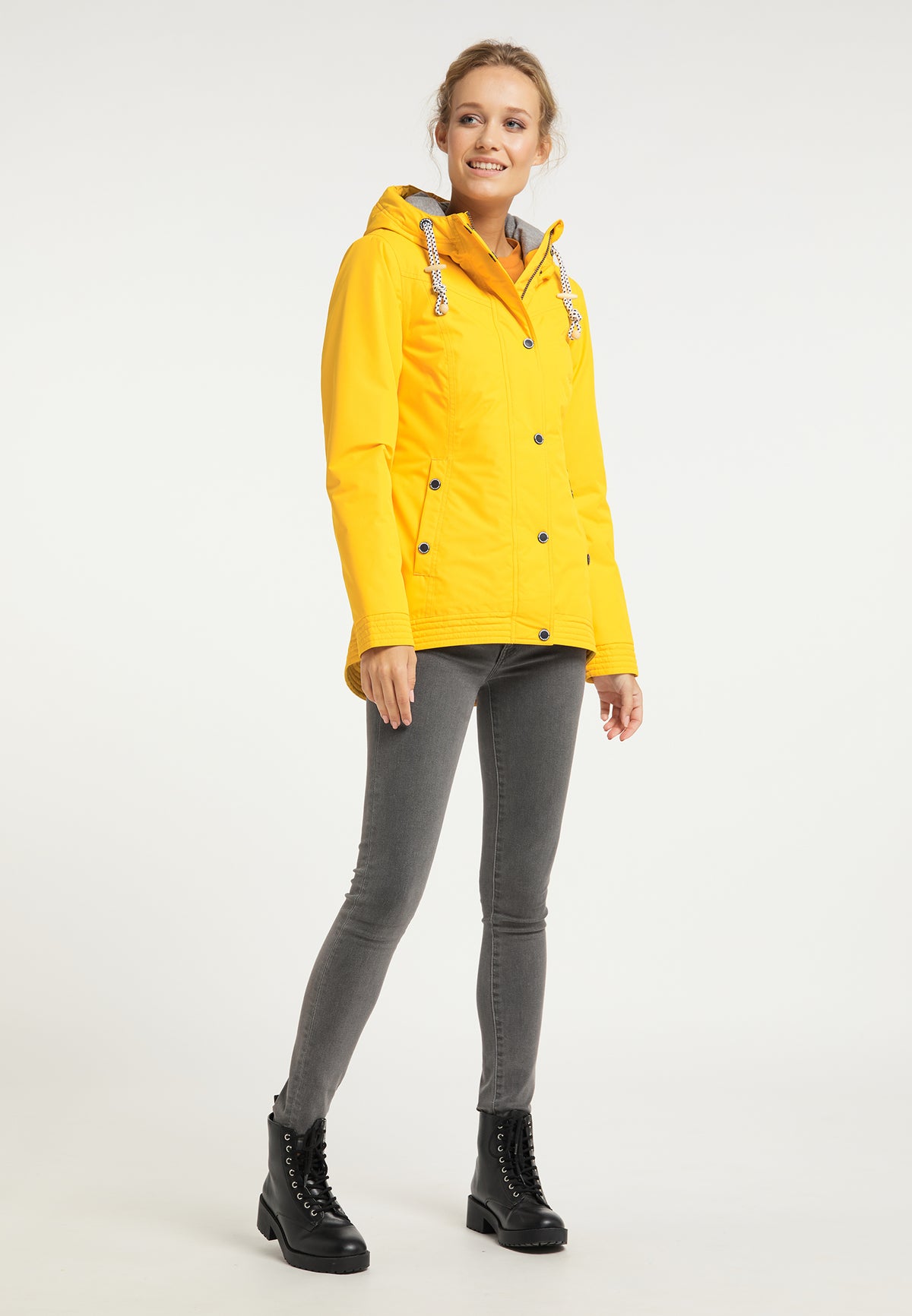 Schmuddelwedda Damen-Regenjacke mit Magic Print