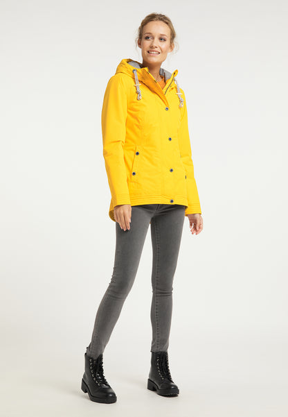Schmuddelwedda Damen-Regenjacke mit Magic Print