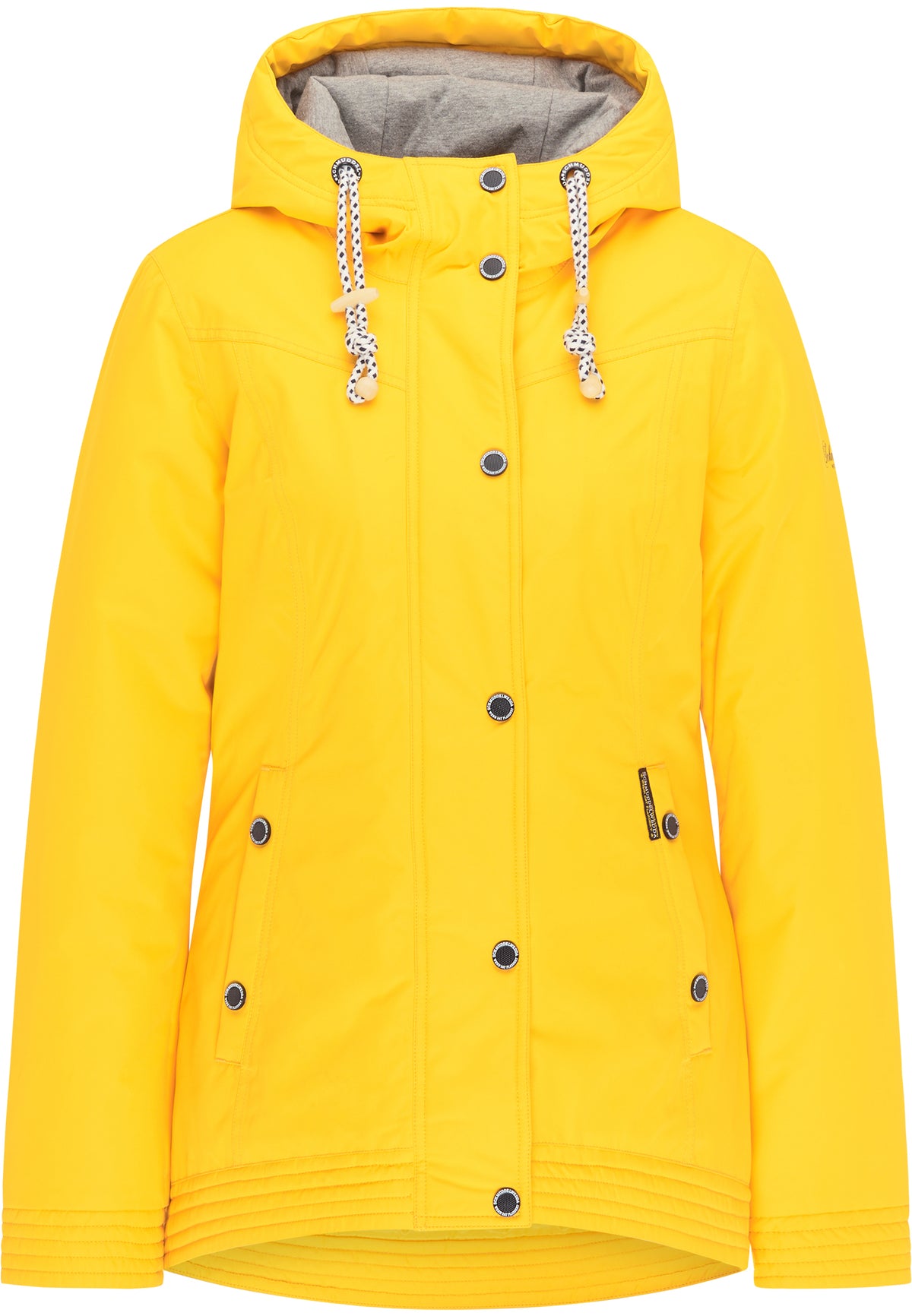 Schmuddelwedda Damen-Regenjacke mit Magic Print