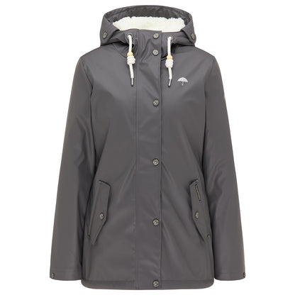 Schmuddelwedda Women's Regenjacke mit Teddyfutter