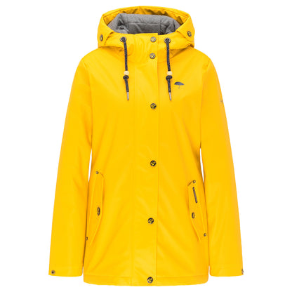Schmuddelwedda Damen Wattierte Regenjacke