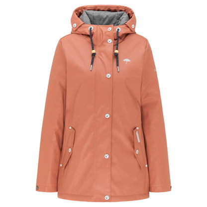 Schmuddelwedda Damen Wattierte Regenjacke