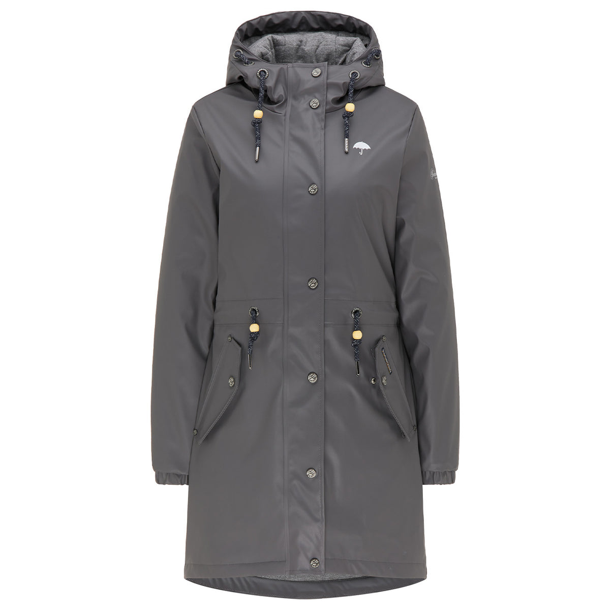 Schmuddelwedda Damen wattierter Regenparka