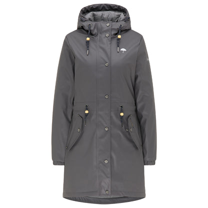 Schmuddelwedda Damen wattierter Regenparka
