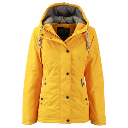 Schmuddelwedda Damen-Regenjacke mit Magic Print