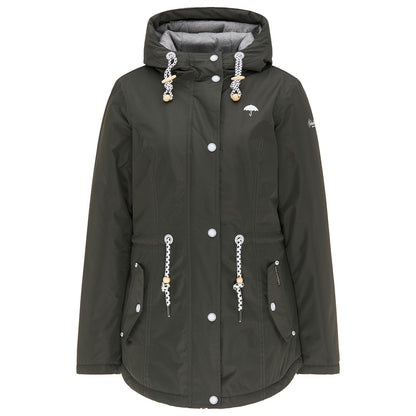 Schmuddelwedda Damen-Winterjacke mit Magic Print