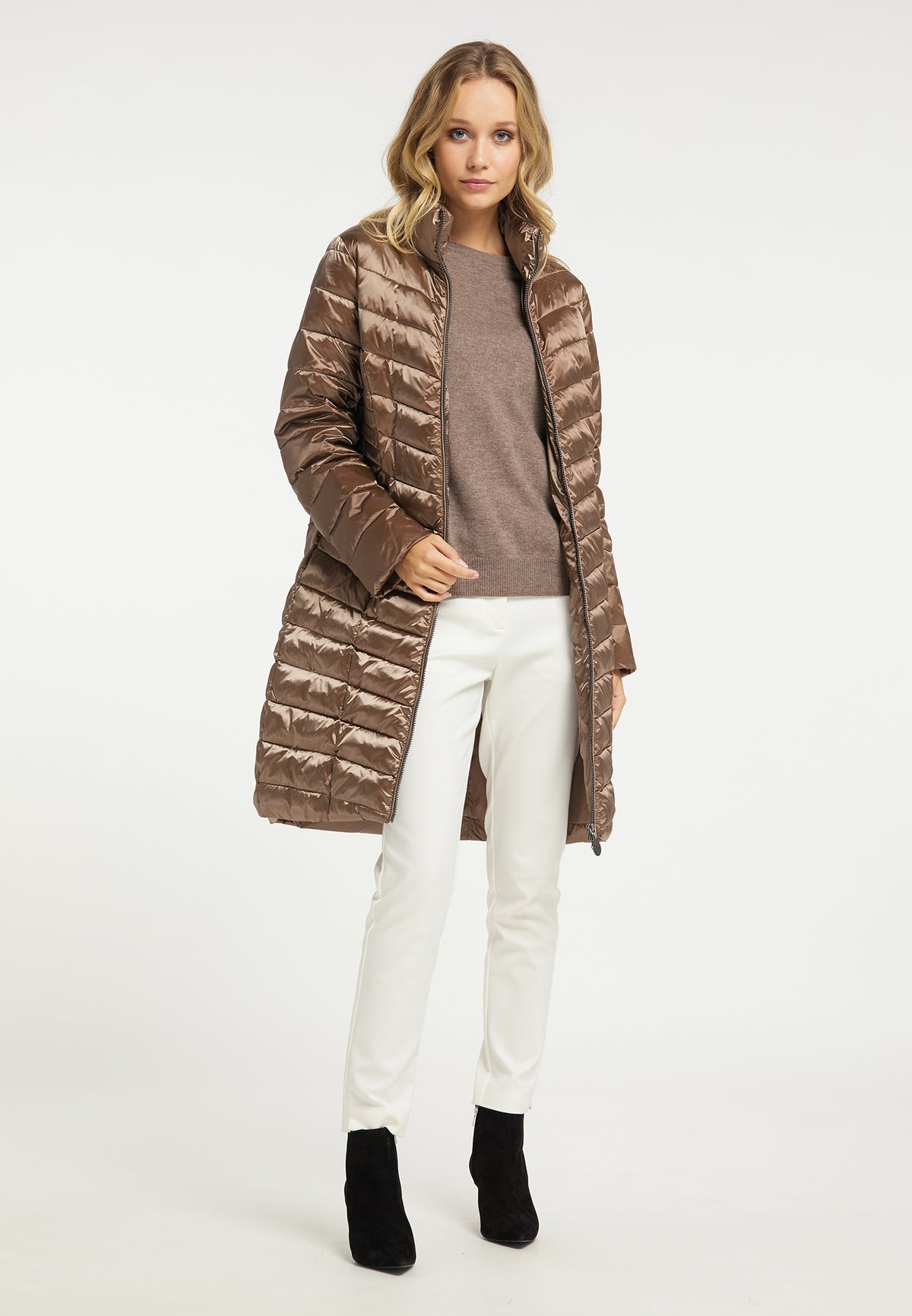 DreiMaster Klassik Women's Steppmantel