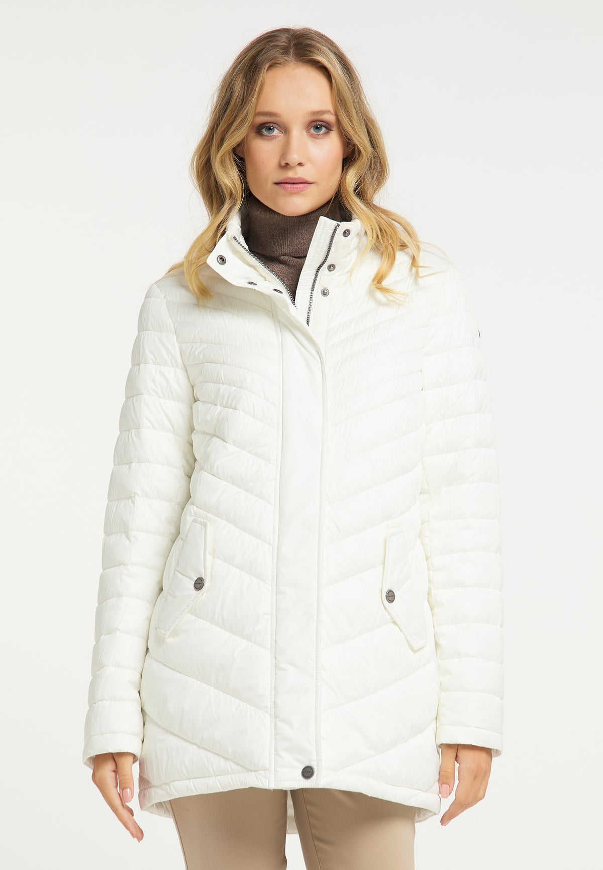 DreiMaster Klassik Women's Wattierter Kurzmantel