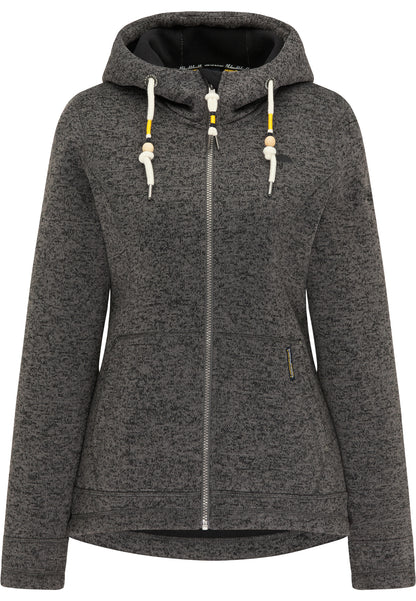 Schmuddelwedda Damen-Strickfleecejacke