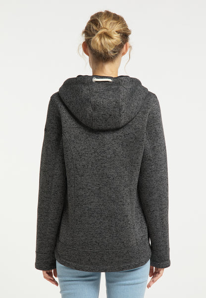 Schmuddelwedda Damen-Strickfleecejacke